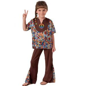 1960s' Hippie Boy Child Costume (Large)
